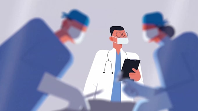 Big Deals! I will create healthcare or medical 2d animated explainer video  for $3,250