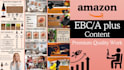 design amazon listing images, ebc, a plus content, and storefronts