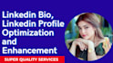 write linkedin bio, summary, profile, creation, optimization