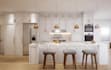 do kitchen interior design with 3d modeling and rendering