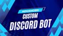 develop a custom professional discord bot for you