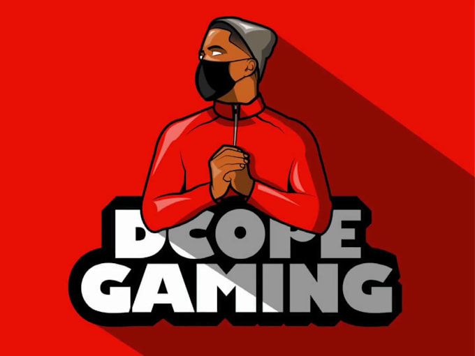 design custom mascot twitch, youtube logo and banner