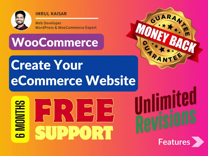 create wordpress woocommerce website