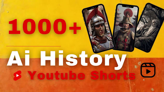 create ai history youtube shorts video and instagram reels video