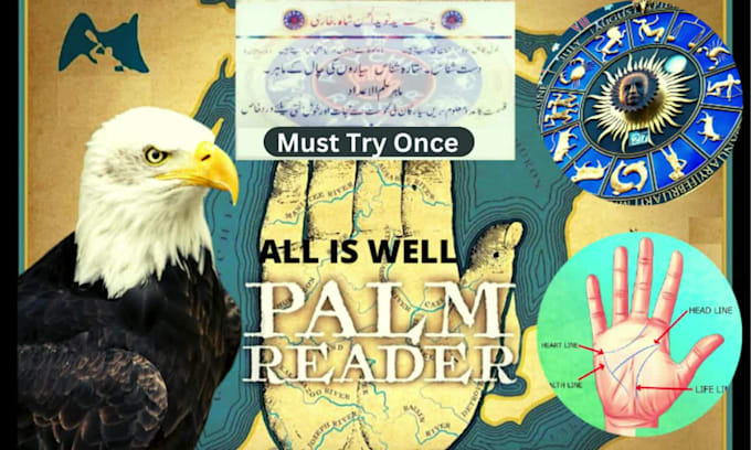 do palm reading, psychic reading or astrology within 24h