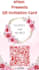 design a digital qr invitation card with ,event image, video, details, map, rsvp