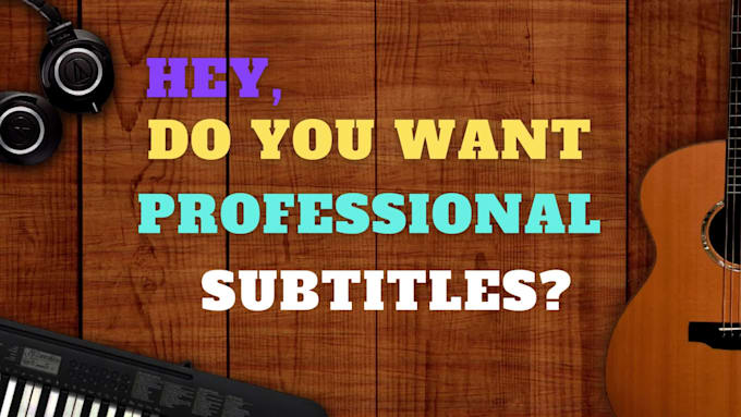 add subtitles and closed captions to your videos