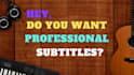add subtitles and closed captions to your videos