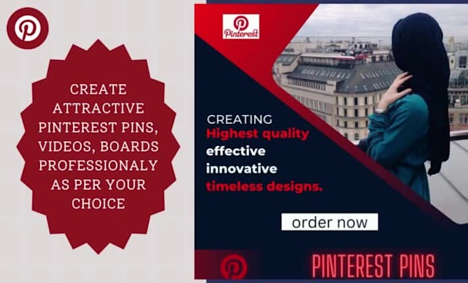 create custom pinterest pins that drive traffic and  engagement