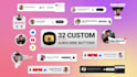 create youtube like and subscribe button animations