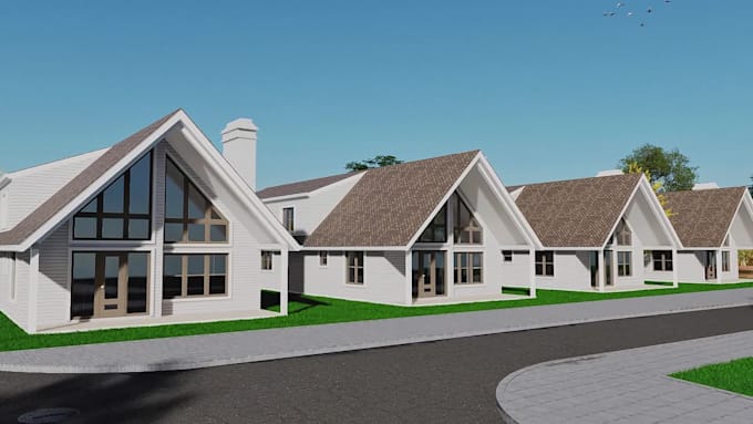 design and render 3d interior, exterior and walkthrough