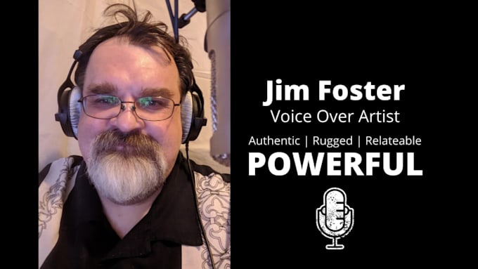 record a professional deep american male voice over