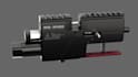 create realistic 3d industrial, 3d mechanical product assembly animation