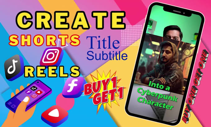 edit instagram reel yt short tik tok video