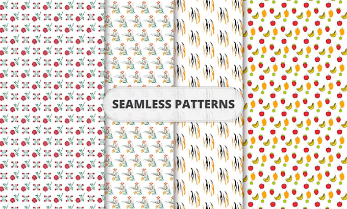Design modern seamless or repeat textile pattern design by Graphicverry ...