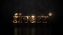 create luxury gold video intro logo animation in 4k