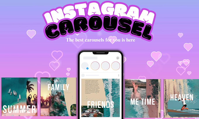 Design an attractive carousel post for your instagram by Goodgirl525 ...