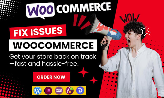 fix woocommerce issues, errors, bugs and wordpress help