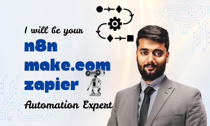 be your n8n automation expert, make com automation expert and zapier expert