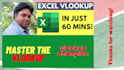 combine, match multiple spreadsheets with vlookup formula in 1 hour