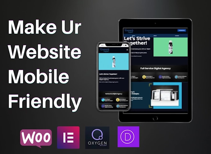 fix responsive issue of wordpress website ,make the website mobile friendly