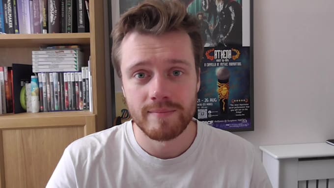 record a consistent, british and energetic voiceover