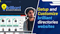 setup and customize brilliant directories website professionally