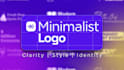 design a professional minimalist logo with guidelines