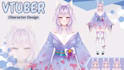 design custom anime vtuber model ready for live2d rigging