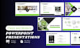 create powerpoint presentation template or business pitch deck for you