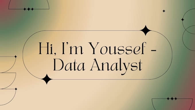 explore your data and visualize it to you