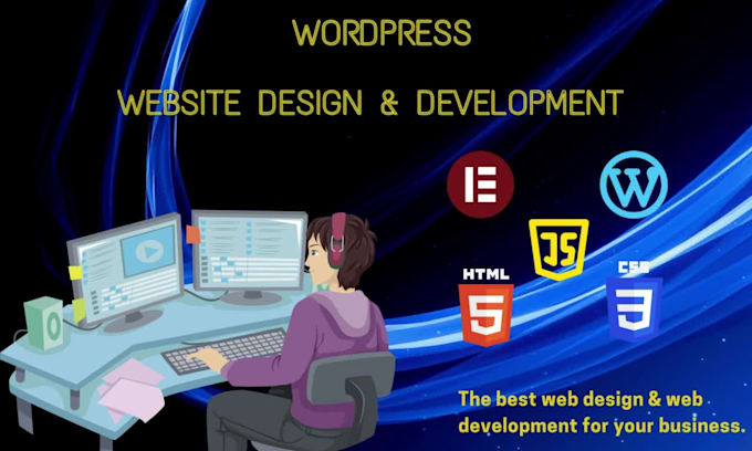 do website development web design with wordpress
