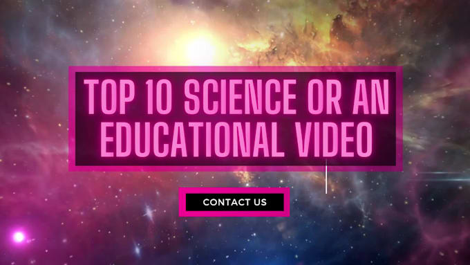 create a science or an educational video for your business