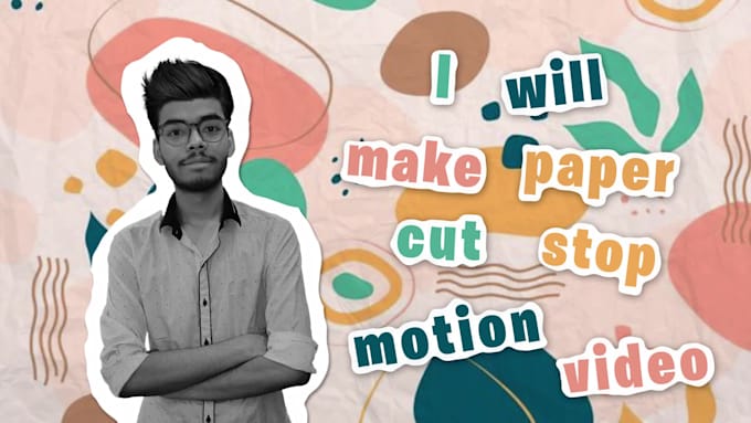 make paper cut stop motion video in after effects