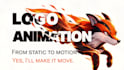 create a custom logo animation with personality