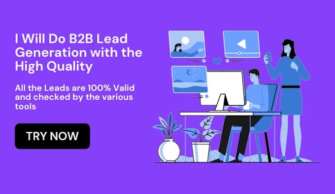 do b2b lead generation, web research and build prospect list at low price