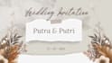 design elegant and romantic wedding invitation video