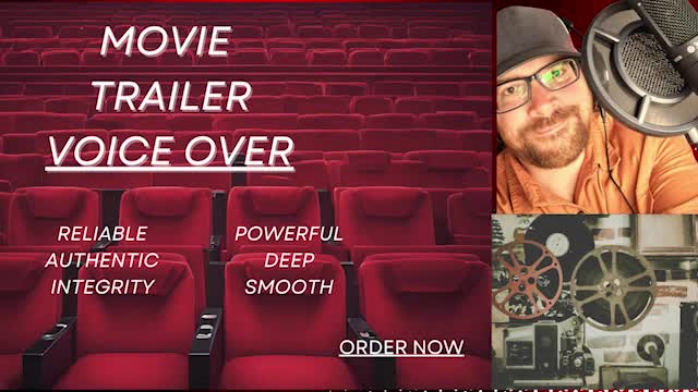 record a movie trailer voice over