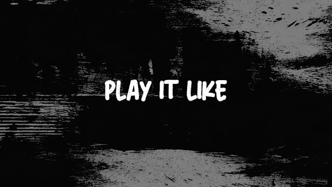 design a stunning audio lyric vj loop