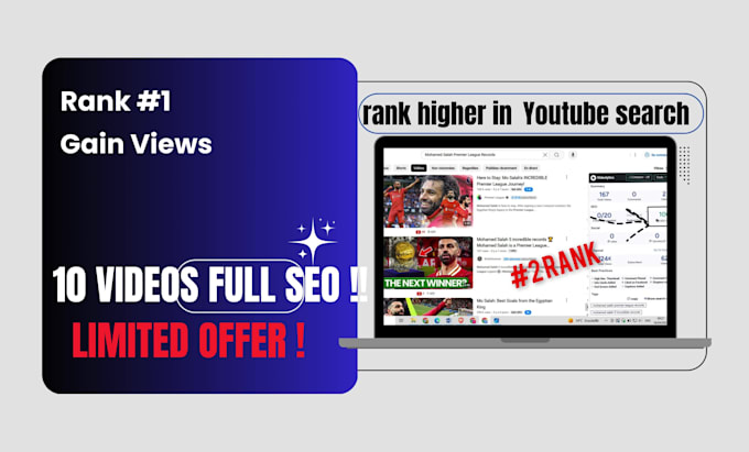 be your youtube SEO expert for finance, tech, and real estate channels