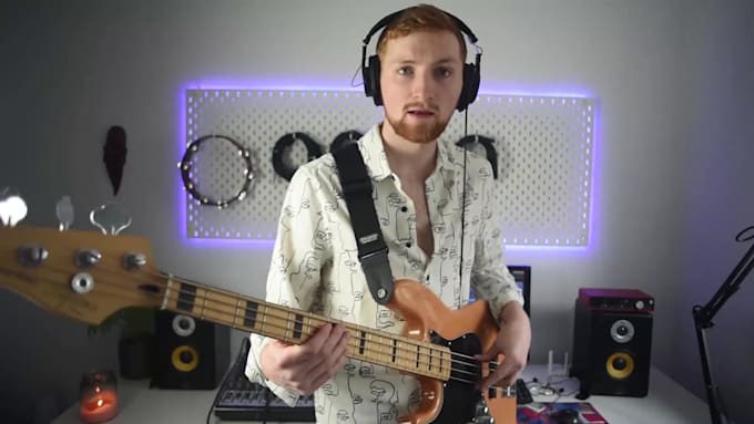 record bass guitar for your song