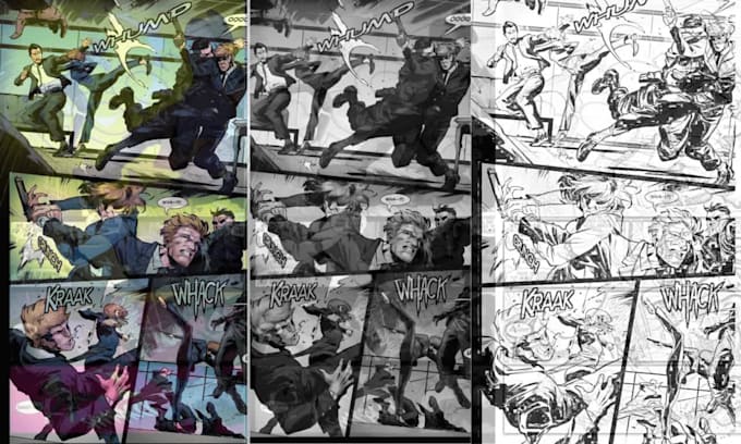 do comic book illustration comic page comic panel graphic novel as comic artist
