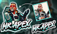 do custom and trendy gaming logo design and twitch avatar