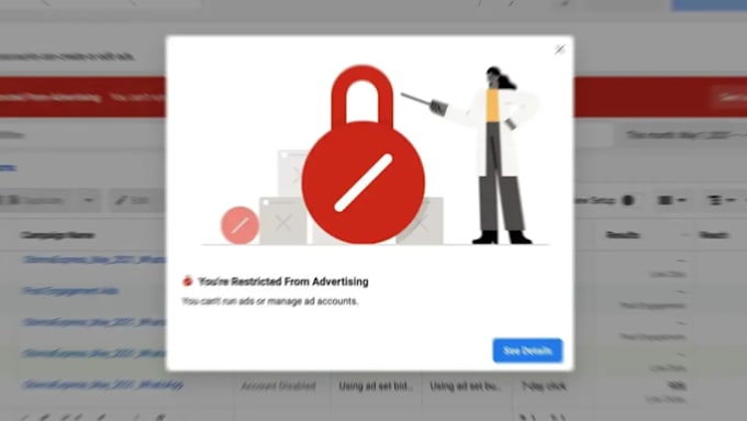 fix issues or set facebook business manager and ad account