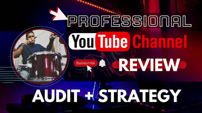 review your youtube channel and help you grow organically