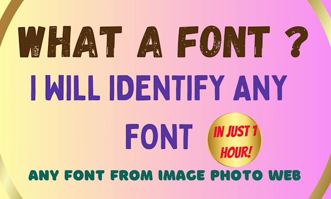 identify fonts swiftly and accurately for you
