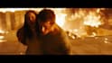 cinematic vfx explosion, fire explosion, visual and special effects blood, rain