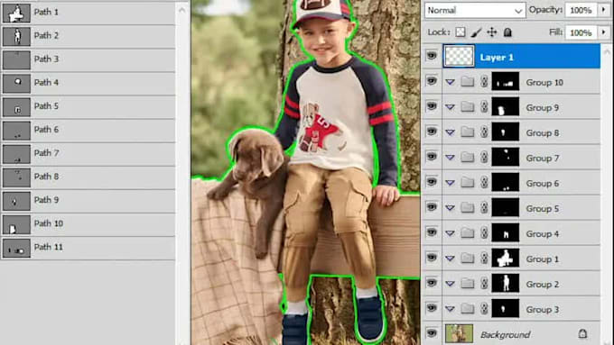 do clipping path, alpha masking, and image cut out in 24 hours