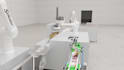 create 3d industrial factory animation, robotic and manufacturing animation