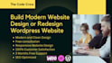 build modern website design or redesign wordpress website